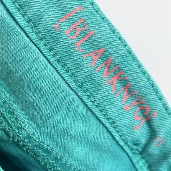BLANKNYC Kids Girls‎ Skinny Jeans Size 10 Green - Picture 3 of 5